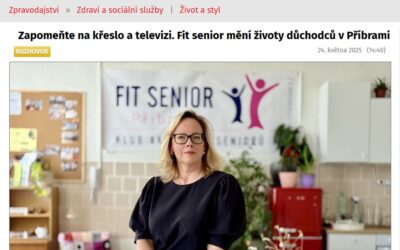 Fit senior v příbramských médiích